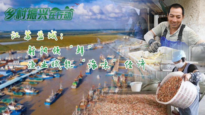 鄉村振興在行動|江蘇鹽城：射陽領“鮮”，漁業賦能“海味”經濟