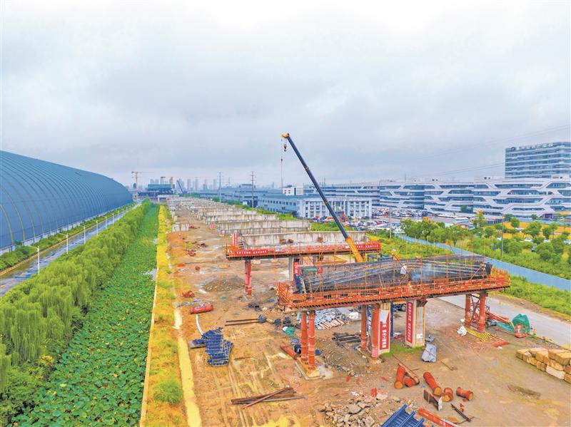 政和大道西延一期新建工程全速推进