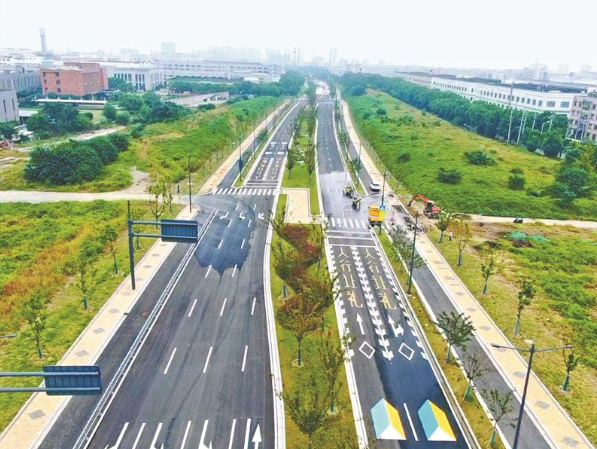 韶胡路建成通车 打通陆马公路与钱胡路之间的交通断点